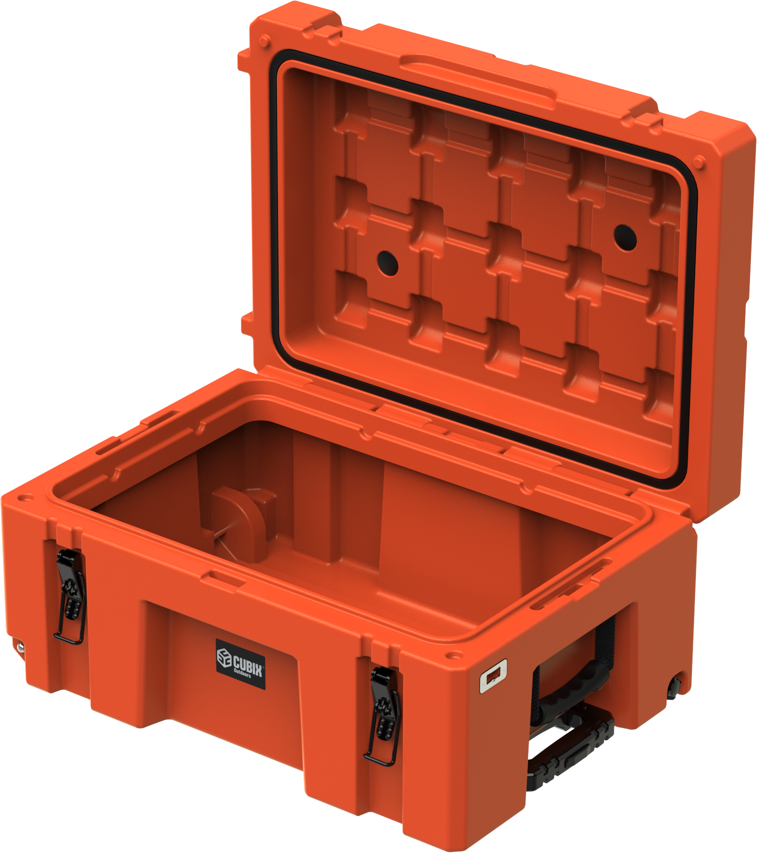 Cubix 76L Rolling Cargo Case — Wheeled Rotomolded Gear, Tool & Storage Box - Image 19
