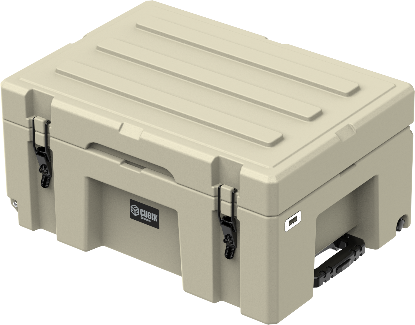 Cubix 76L Rolling Cargo Case — Wheeled Rotomolded Gear, Tool & Storage Box - Image 14